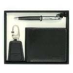 Balmain Pen, Key Holder and Wallet Set - Black | Executive Door Gifts