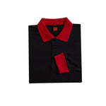Basic Jersey Unisex Long Sleeve Polo T-shirt | Executive Door Gifts