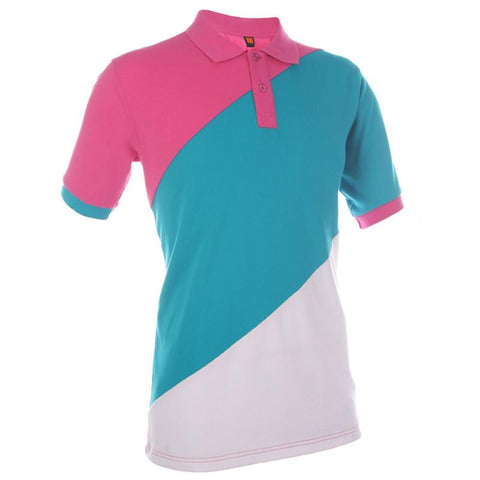 Classic Honeycomb Contrast Colour Polo T-shirt | Executive Door Gifts