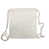 Cotton Canvas Drawstring Bag with Zip Compartment | Executive Door Gifts
