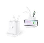 Desktop Wireless Charger Pen Holder and Usb Output