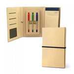 Eco-friendly A5 Notepad With 3 Colours Ball Pen | Executive Door Gifts