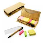 Eco Friendly Post-It Pad With Ruler And Pen | Executive Door Gifts