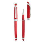 Ferrari MC Ballpoint and Rollerball Pen with Keychain in Tin Box | Executive Door Gifts