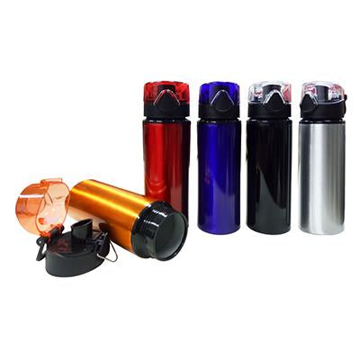 Stainless Steel Bottle with Push Lock Cap | Executive Door Gifts