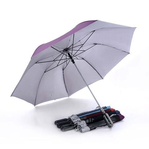 28'' Golf Umbrella with Caribbean Hook Handle | Executive Door Gifts