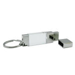 Premium 3D Crystal USB Drive with Key Chain | Executive Door Gifts