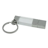 Premium 3D Crystal USB Drive with Key Chain | Executive Door Gifts