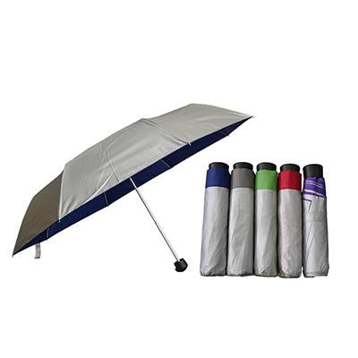 Silver Coated Lightweight Foldable Umbrella | Executive Door Gifts