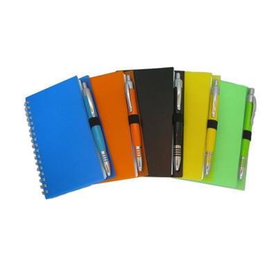 Notebook with Colour Ball Pen Set | Executive Door Gifts