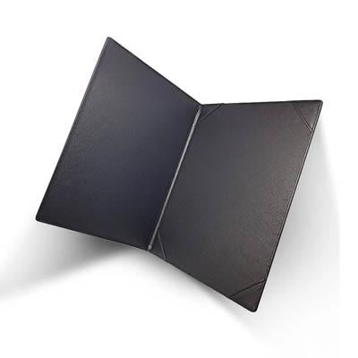 A4 PU Leather Black Certificate Holder | Executive Door Gifts