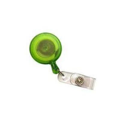 Pull Reel | Opaque Clear Green Round | Executive Door Gifts