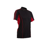 Quick Dry Unisex Polo T-shirt with shoulder stripes accents. | Executive Door Gifts