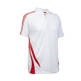 Quick Dry Unisex Polo T-shirt with Stripes accents | Executive Door Gifts
