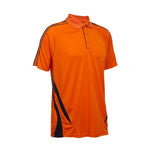 Quick Dry Unisex Polo T-shirt with Stripes accents | Executive Door Gifts