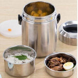 1600ml Stainless Steel Thermal Bento Box