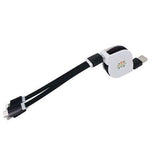 3 in 1 Retractable Cable with Type C | Executive Door Gifts